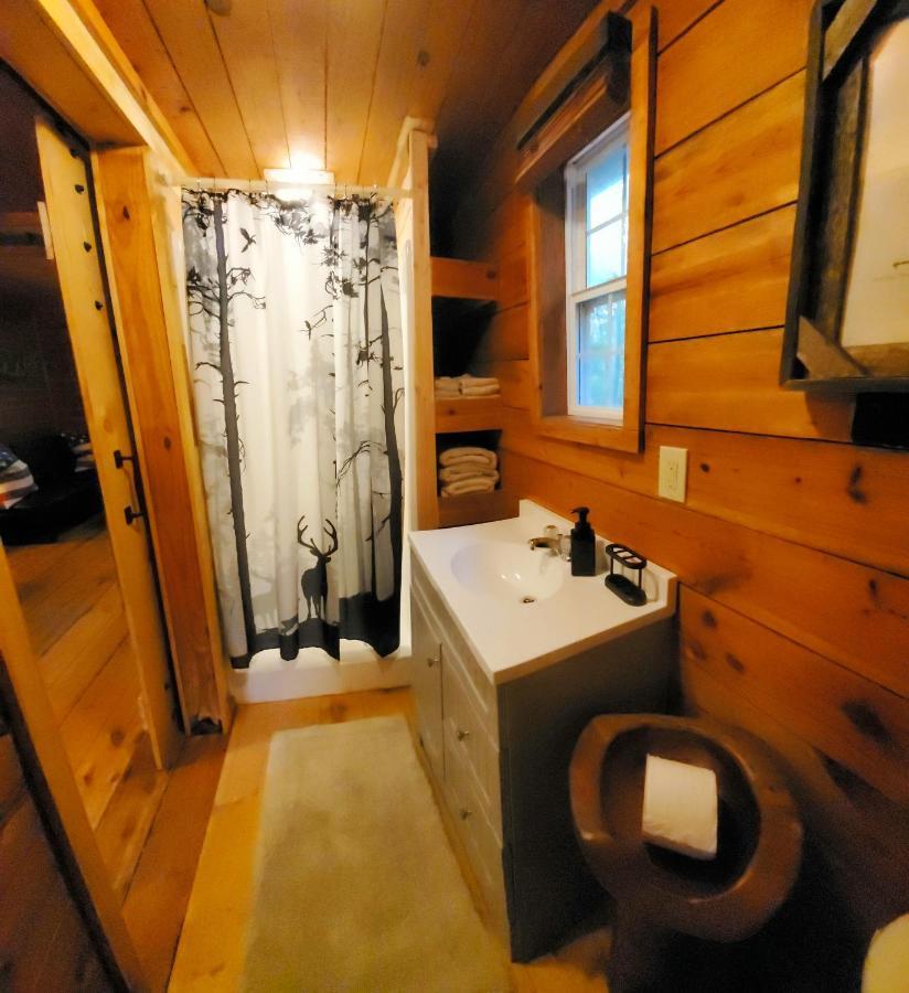 Lil' Log At Hearthstone Cabins And Camping - Pet Friendly Helen Exterior photo