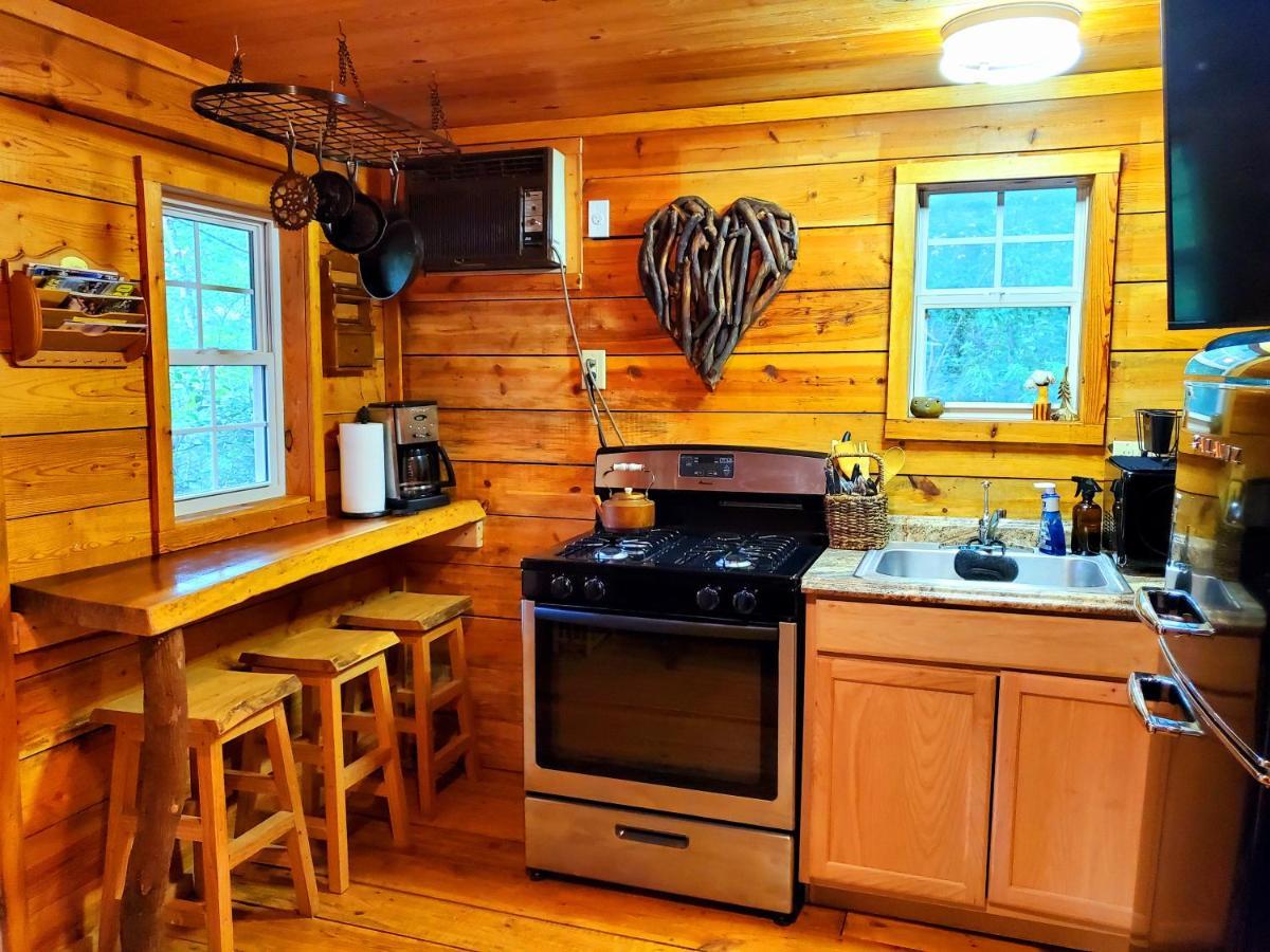 Lil' Log At Hearthstone Cabins And Camping - Pet Friendly Helen Exterior photo